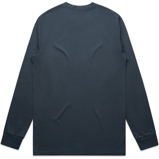AS Colour 5071 Classic L/S Tee - Back View | color:Petrol Blue|view:back