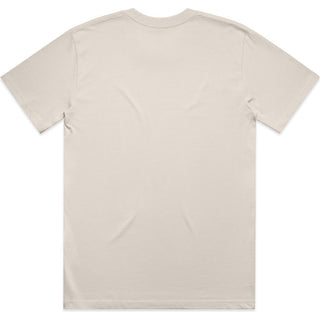AS Colour  Classic Minus Tee [-5cm] 5079 (Bone) - Back View | color:|view:back