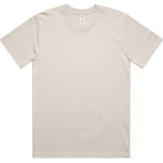 AS Colour  Classic Minus Tee [-5cm] 5079 (Bone) - Front View | color:|view:front