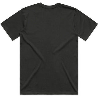 AS Colour  Classic Minus Tee [-5cm] 5079 (Coal) - Back View | color:|view:back