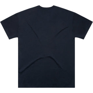 AS Colour 5069 Classic Oversized Tee - Back View | color:Navy|view:back