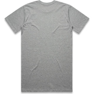 AS Colour  Classic Plus Tee [+5cm] 5070 (Grey Marle) - Back View | color:|view:back