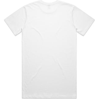 AS Colour  Classic Plus Tee [+5cm] 5070 (White) - Back View | color:|view:back