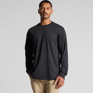 AS Colour Classic Pocket L/S Tee | 5072 (White)
