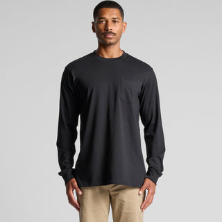 AS Colour Classic Pocket L/S Tee | 5072 (White)