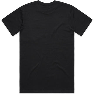 AS Colour 5027 Classic Pocket Tee - Back View | color:Black|view:back