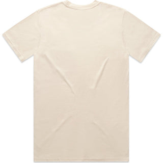 AS Colour 5027 Classic Pocket Tee - Back View | color:Ecru|view:back