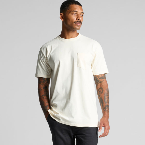 AS Colour Classic Pocket Tee | 5027 (Petrol Blue)