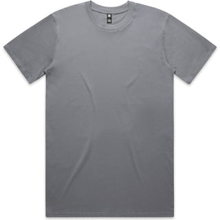 AS Colour 5026 Classic Tee - Front View | color:Gravel|view:front