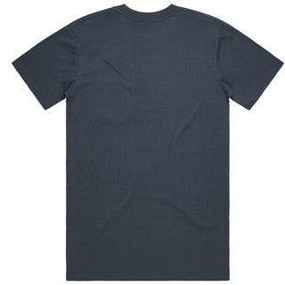 AS Colour 5026 Classic Tee - Back View | color:Petrol Blue|view:back