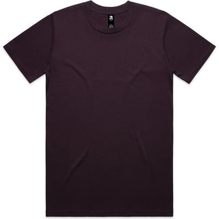 AS Colour 5026 Classic Tee - Front View | color:Plum|view:front