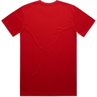 AS Colour 5026 Classic Tee - Back View | color:Red|view:back