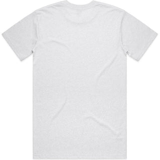 AS Colour 5026 Classic Tee - Back View | color:White Marle|view:back