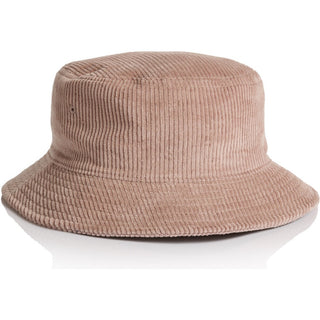 AS Colour 1176 Cord Bucket Hat - Front View | color:Hazy Pink|view:front