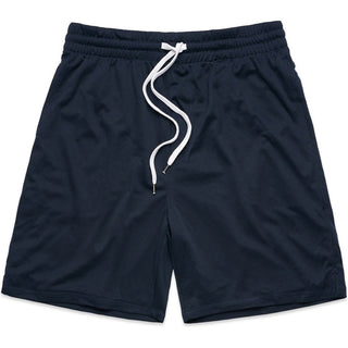 AS Colour 5910 Court Shorts 20" - Front View | color:Navy|view:front