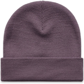 AS Colour 1107 Cuff Beanie - Front View | color:Mauve|view:front