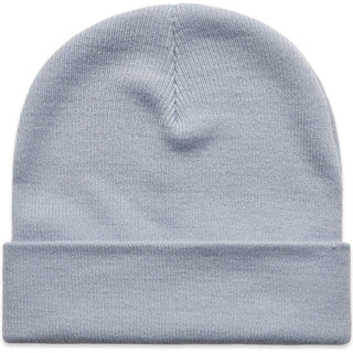 AS Colour 1107 Cuff Beanie - Front View | color:Powder|view:front