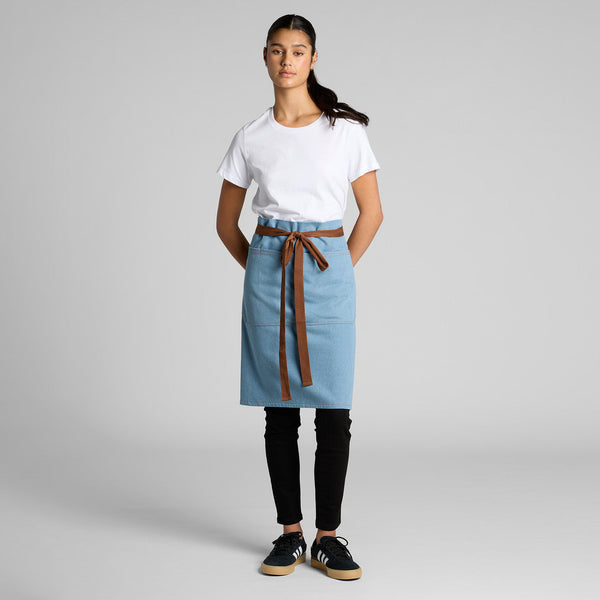 AS Colour Denim Half Apron | 1085 (Denim)