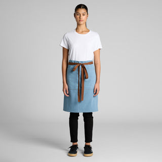 AS Colour Denim Half Apron | 1085 (Indigo)