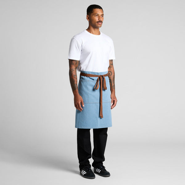 AS Colour Denim Half Apron | 1085 (Indigo)