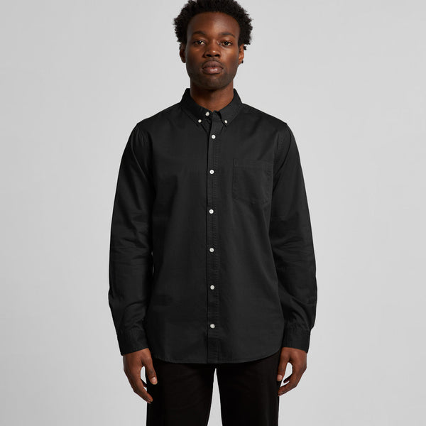 AS Colour Denim Wash Shirt | 5414 (Black)