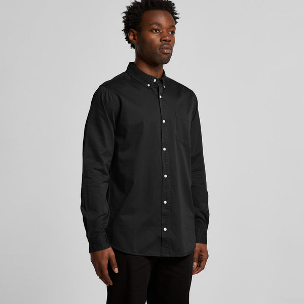 AS Colour Denim Wash Shirt | 5414 (Black)