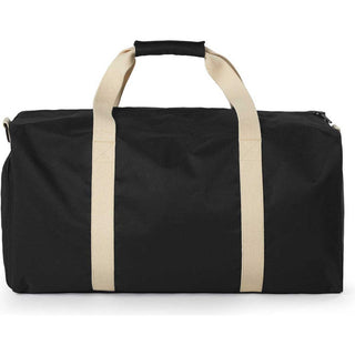 AS Colour 1009 Escape Travel Bag - Front View | color:Black/Ecru|view:front