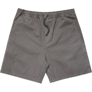 AS Colour 5943 Faded Walk Shorts 18" - Front View | color:Faded Grey|view:front