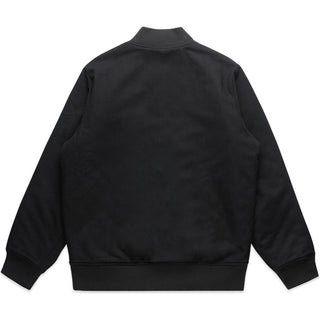 AS Colour 5512 Felt Bomber Jacket - Back View | color:Black|view:back