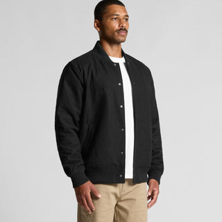 AS Colour Felt Bomber Jacket | 5512 (Black)