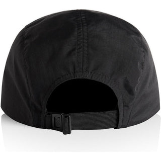 AS Colour 1104 Finn Nylon Cap - Back View | color:Black|view:back
