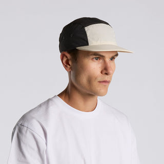 AS Colour Finn Two-Tone Nylon Cap | 1105 (Coal/Black)