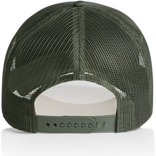 AS Colour 1161 Frame Foam Trucker Cap - Back View | color:Cypress|view:back