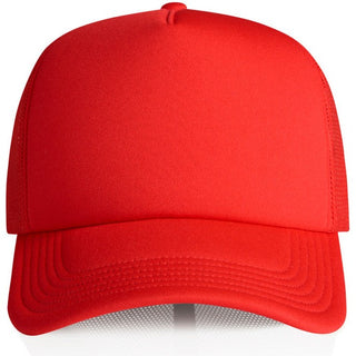 AS Colour 1161 Frame Foam Trucker Cap - Front View | color:Fire|view:front