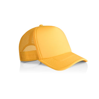 AS Colour 1161 Frame Foam Trucker Cap - Side view | color:Sunset|view:side