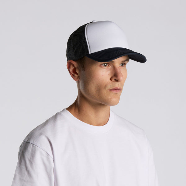 AS Colour Frame Foam Two-Tone Trucker | 1163 (White/Black)
