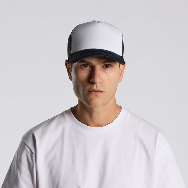AS Colour Frame Foam Two-Tone Trucker | 1163 (White/Navy)
