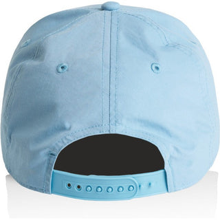 AS Colour 1162 Frame Nylon Cap - Back View | color:Carolina Blue|view:back