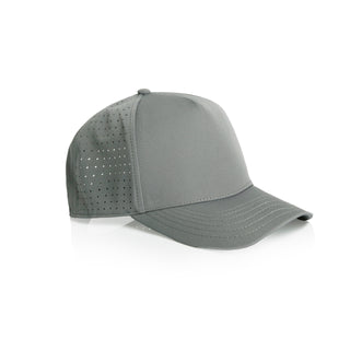 AS Colour 1166 Frame Perforated Cap - Side view | color:Shadow|view:side