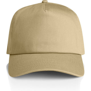 AS Colour 1164 Frame Soft Cap - Front View | color:Khaki|view:front