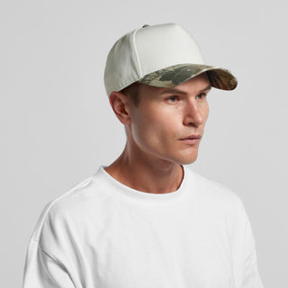 AS Colour Frame Two-Tone Camo Cap | 1165C (Natural/Tree Camo)