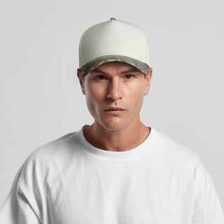AS Colour Frame Two-Tone Camo Cap | 1165C (Natural/Tree Camo)