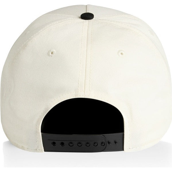 AS Colour Frame Two-Tone Cap | 1165 (Natural/Black)