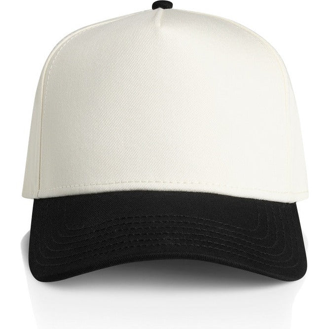 AS Colour Frame Two-Tone Cap | 1165 (Natural/Black)