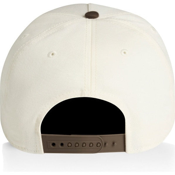 AS Colour Frame Two-Tone Cap | 1165 (Natural/Walnut)