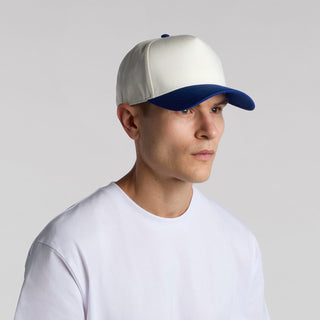 AS Colour Frame Two-Tone Cap | 1165 (Natural/Midnight)