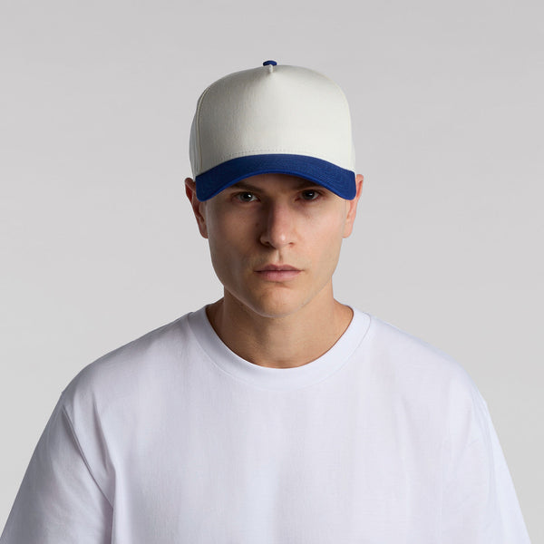 AS Colour Frame Two-Tone Cap | 1165 (Natural/Midnight)