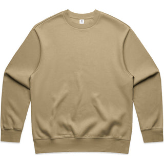 AS Colour 5145 Heavy Crew - Front View | color:Sand|view:front