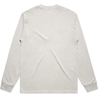 AS Colour 5083 Heavy Faded L/S Tee - Back View | color:Faded Bone|view:back