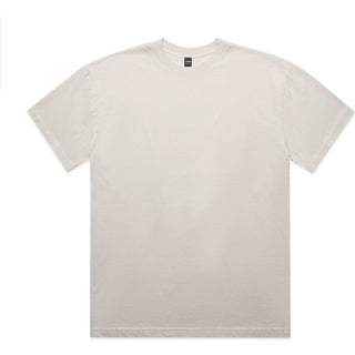 AS Colour  Heavy Faded Minus Tee [-5cm] 5086 (Faded Bone) - Front View | color:|view:front